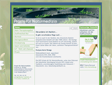 Tablet Screenshot of natur-medizin.ch
